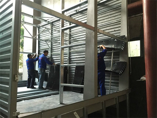 玻璃鋼冷卻塔的制冷效率高及所占空間范圍小,玻璃鋼冷卻塔是干什么用的